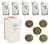 Green Tea - 5 Tea  Sampler Box, Gift Set - Loose