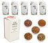 Rooibos Dessert Tea - 5 Tea  Sampler Box, Gift Set - Loose