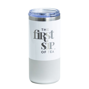 Insulated Tumbler, The First Sip of Tea, 16 oz