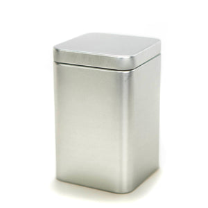 Square Tin - Silver